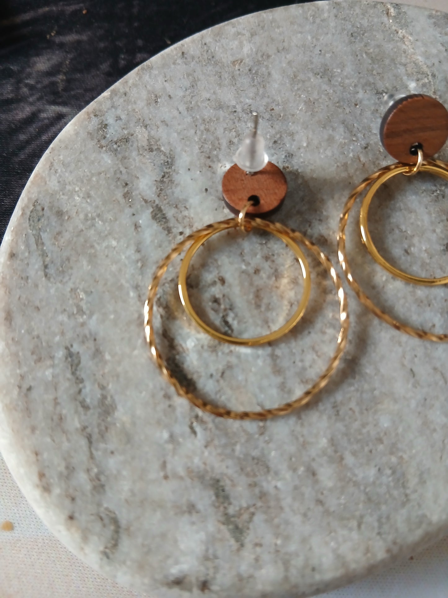 Boucles d'oreilles ONDINE