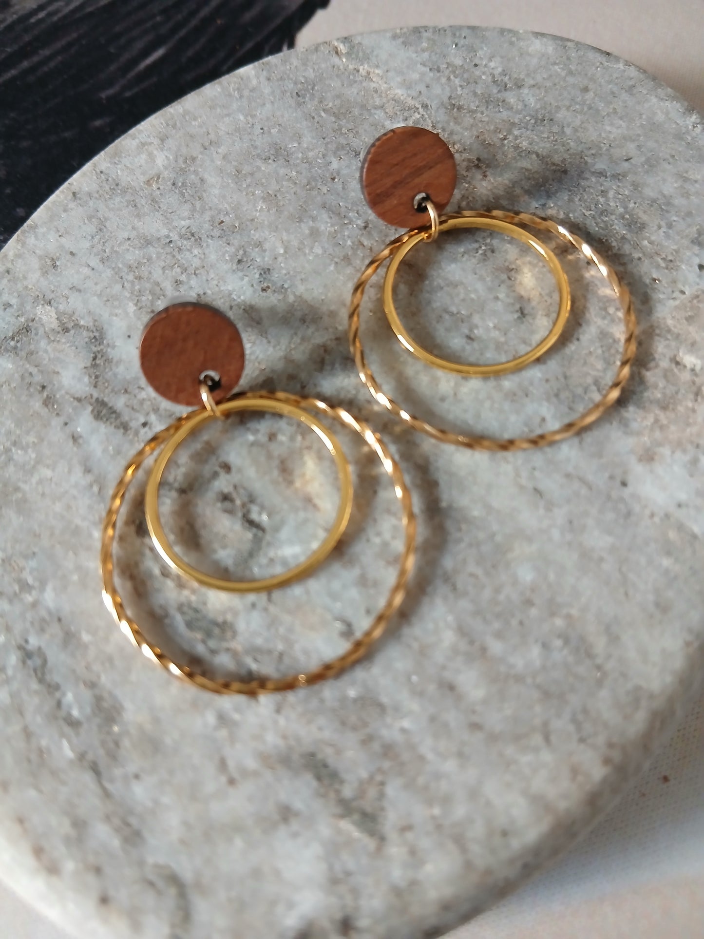 Boucles d'oreilles ONDINE