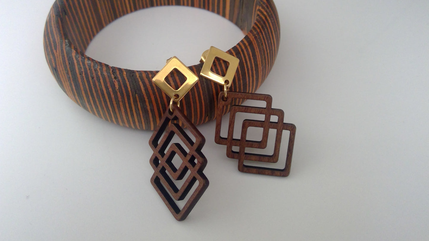 Boucles d'oreilles ODILE