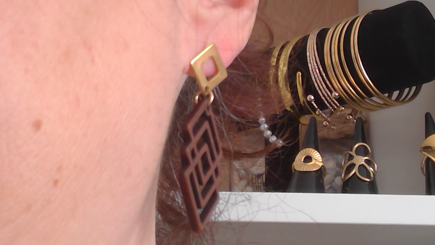 Boucles d'oreilles ODILE