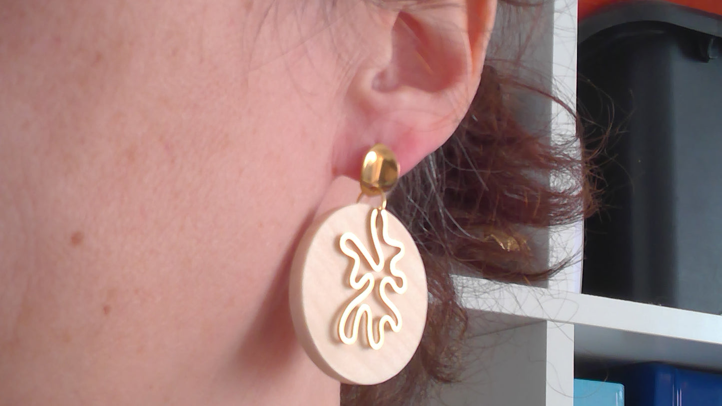 Boucles d'oreilles MARYLIN