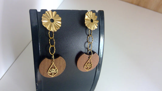 Boucles d'oreilles ARIELLE