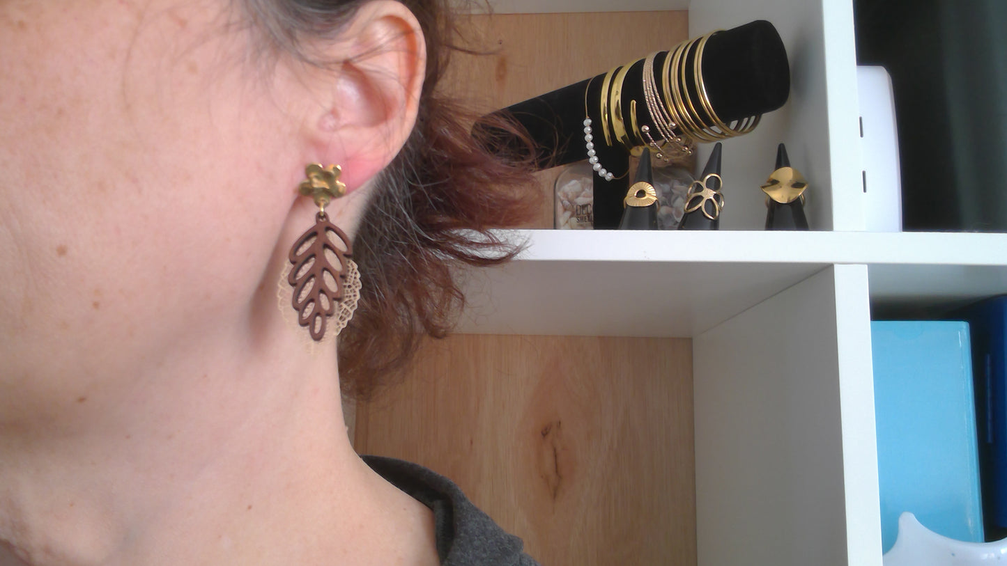 Boucles d'oreilles ISABELLE