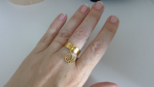 Bague LOTUS