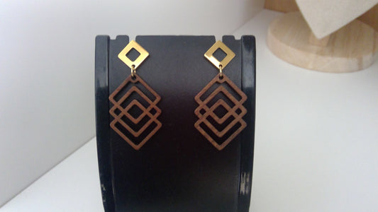 Boucles d'oreilles ODILE