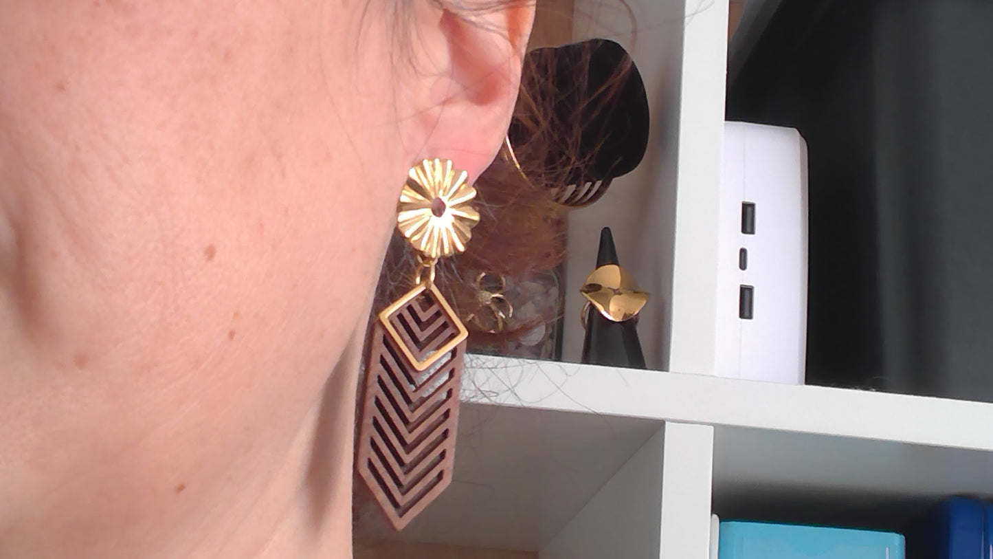 Boucles d'oreilles ALINE