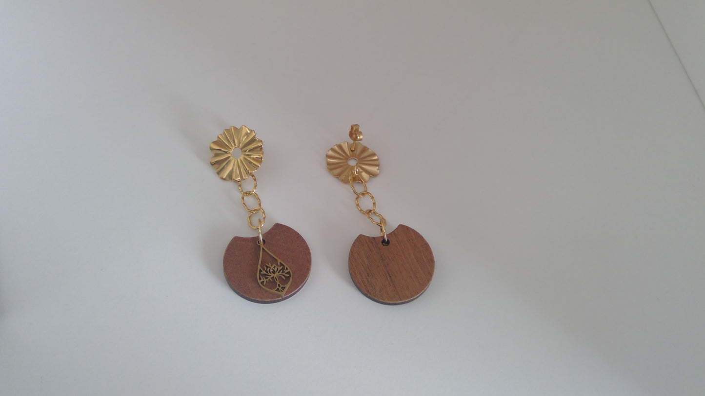 Boucles d'oreilles ARIELLE